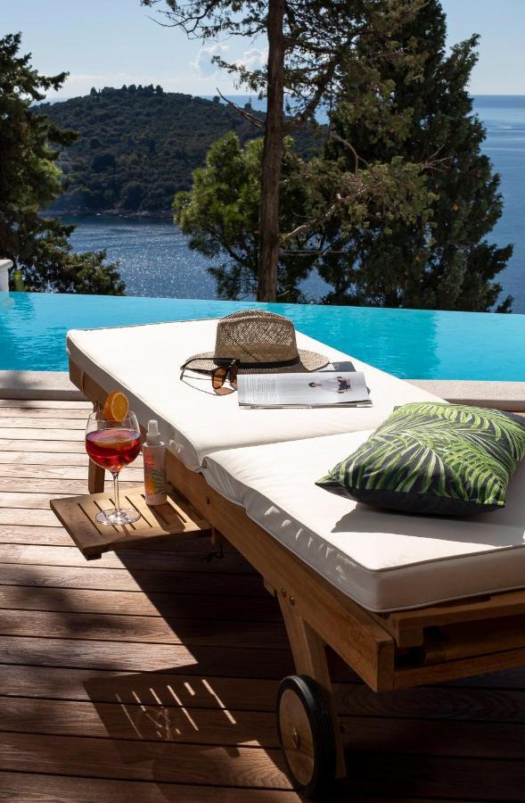 Villa T Dubrovnik - Wellness And Spa Luxury Villa With Spectacular Old Town View المظهر الخارجي الصورة