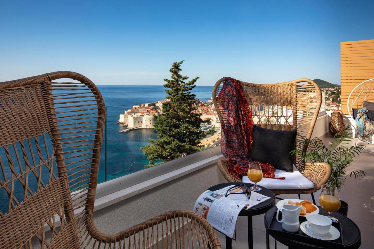 Villa T Dubrovnik - Wellness And Spa Luxury Villa With Spectacular Old Town View المظهر الخارجي الصورة